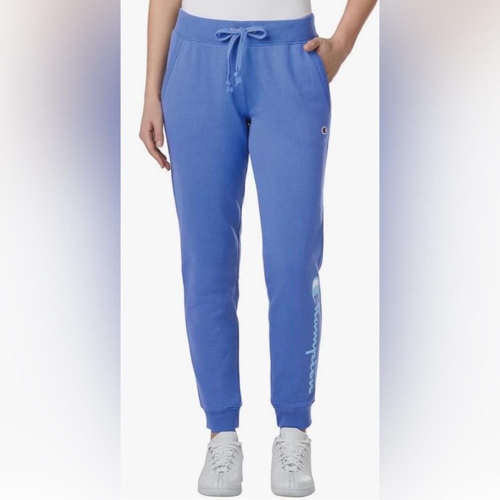 Champion Blue Powerblend, Fleece, Warm and Comfortable Joggers Size Smal… - Picture 2 of 15